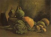 Vincent Van Gogh Still life with Vegetables and Fruit (nn04) Norge oil painting reproduction
